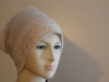 White Beaded Hijab underscarf 48